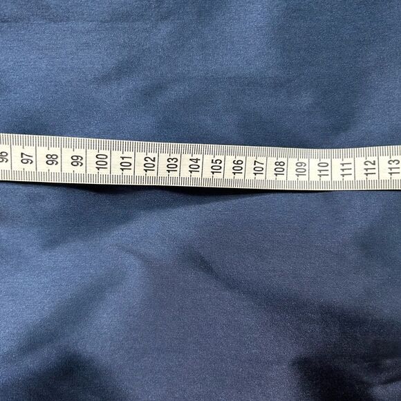 Oleg Cassini Midnight Blue Fabric - Picture 3 of 10